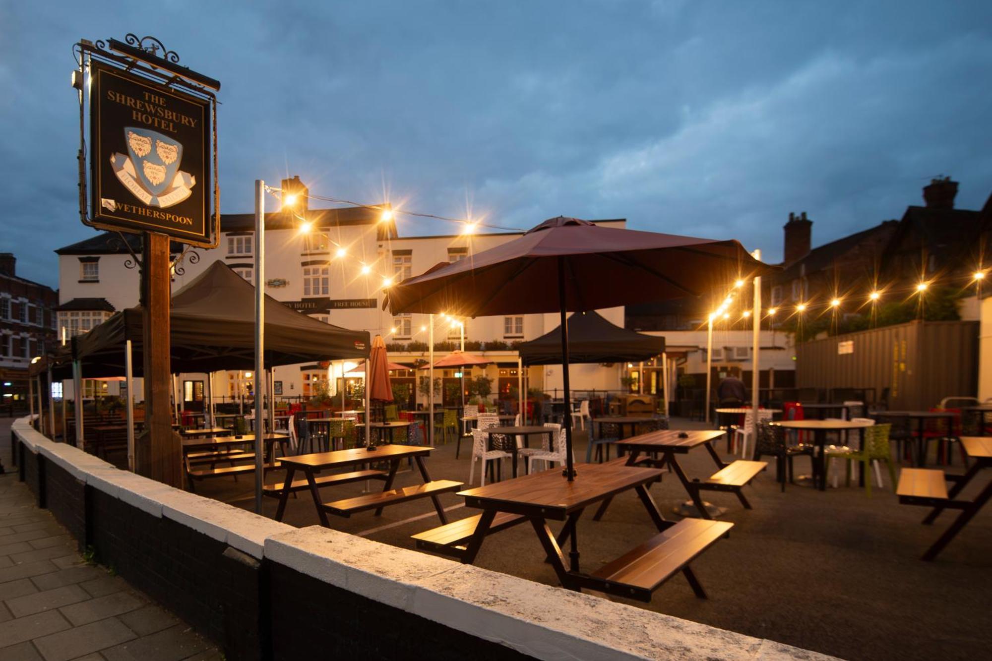 The Shrewsbury Hotel Wetherspoon Exterior photo