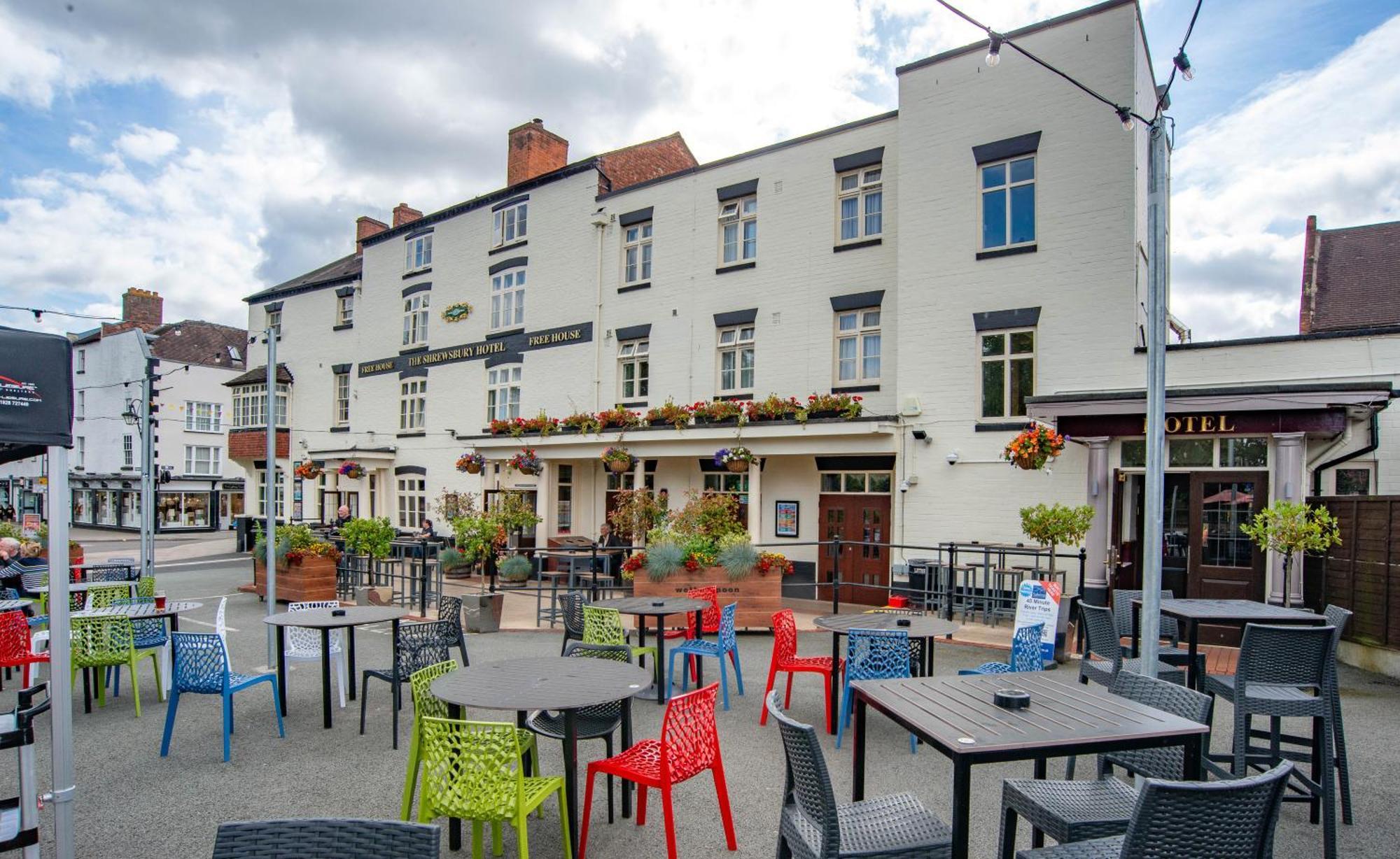The Shrewsbury Hotel Wetherspoon Exterior photo